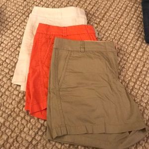 Lot of 3 - 4” J.Crew chinos sz 10